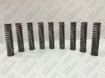Комплект пружинок (9шт.) для гусеничный экскаватор DAEWOO-DOOSAN S130-III (113454)